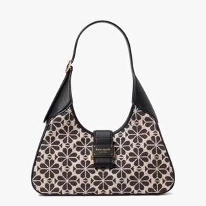 NWT Kate Spade Spade Flower Jacquard Nouveau Small Shoulder Bag